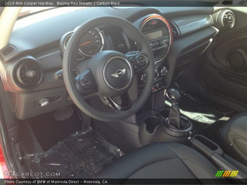 Blazing Red Metallic / Carbon Black 2014 Mini Cooper Hardtop