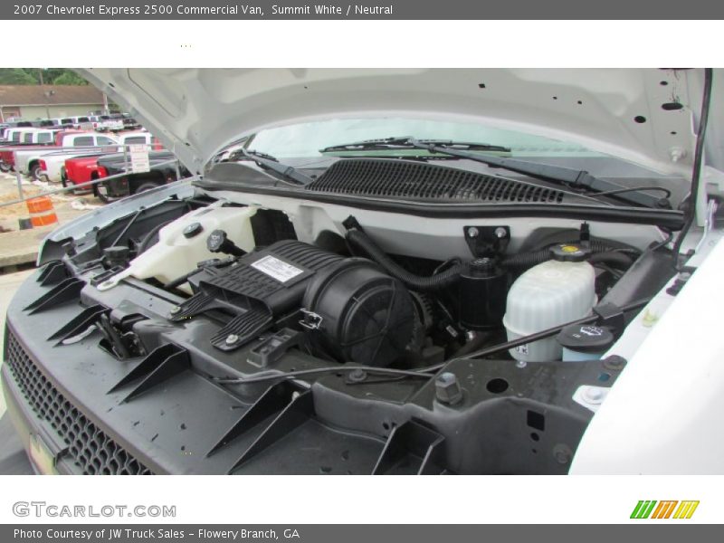 Summit White / Neutral 2007 Chevrolet Express 2500 Commercial Van