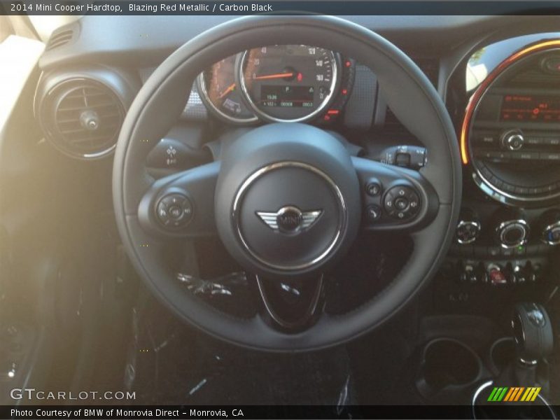 Blazing Red Metallic / Carbon Black 2014 Mini Cooper Hardtop