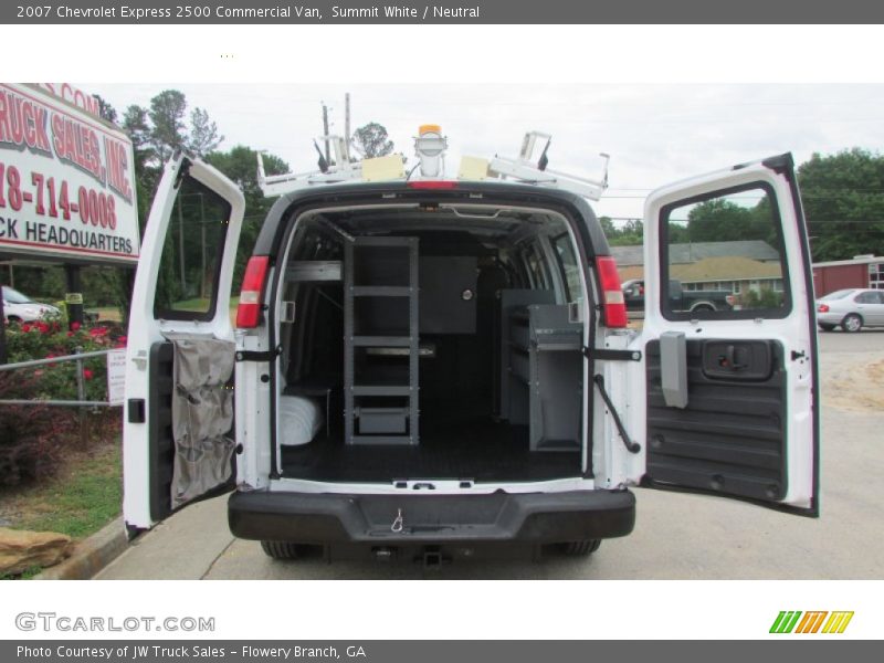 Summit White / Neutral 2007 Chevrolet Express 2500 Commercial Van
