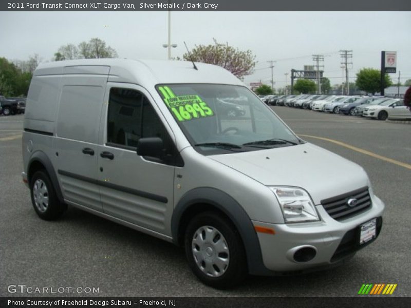 Silver Metallic / Dark Grey 2011 Ford Transit Connect XLT Cargo Van
