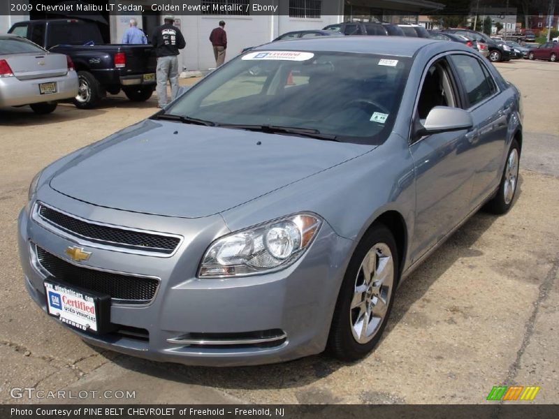 Golden Pewter Metallic / Ebony 2009 Chevrolet Malibu LT Sedan