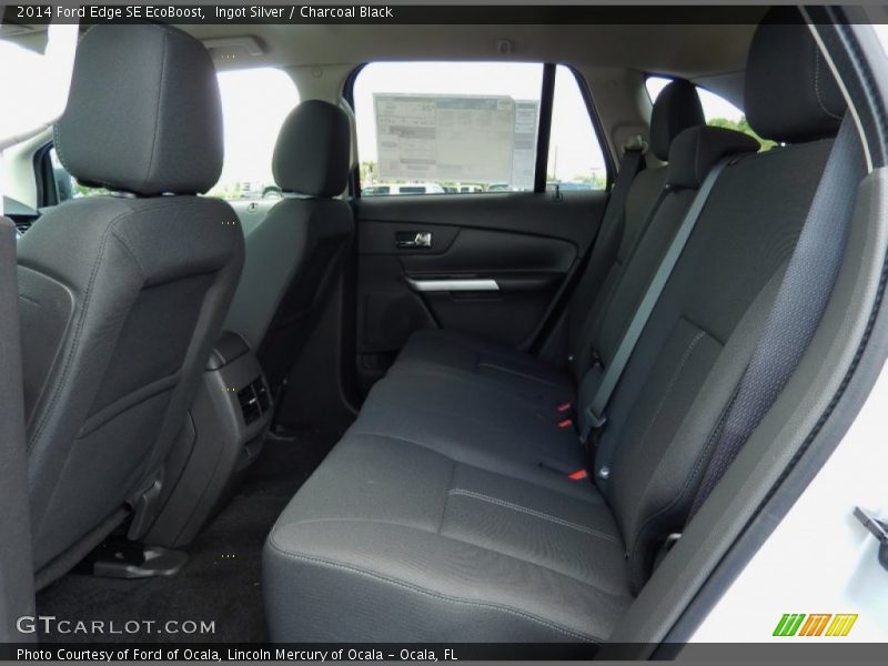 Rear Seat of 2014 Edge SE EcoBoost