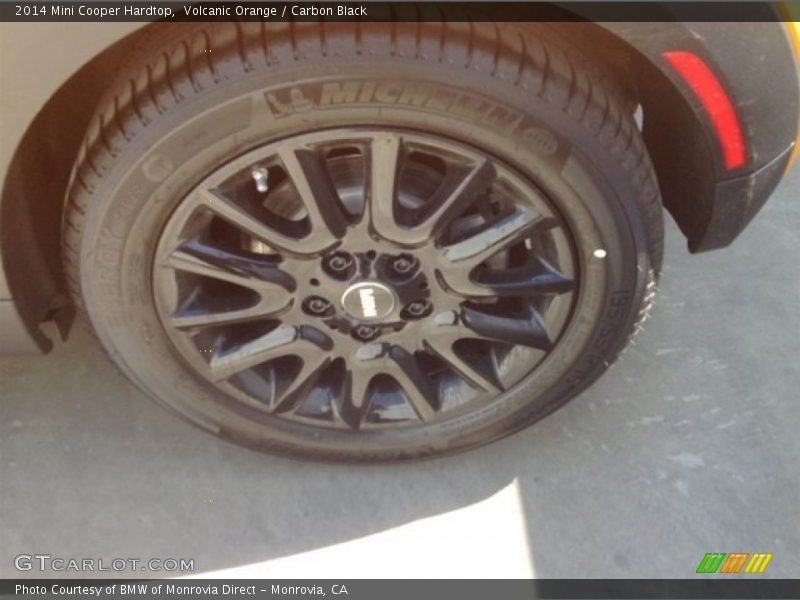 Volcanic Orange / Carbon Black 2014 Mini Cooper Hardtop