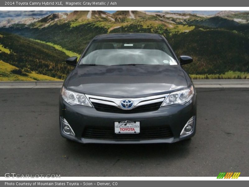 Magnetic Gray Metallic / Ash 2014 Toyota Camry Hybrid XLE