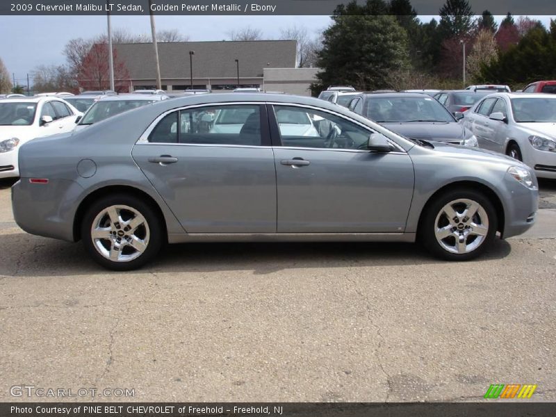 Golden Pewter Metallic / Ebony 2009 Chevrolet Malibu LT Sedan