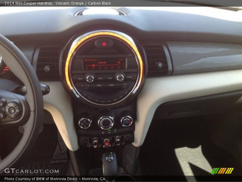 Volcanic Orange / Carbon Black 2014 Mini Cooper Hardtop