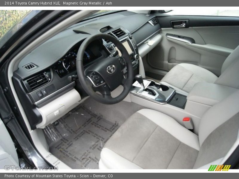 Magnetic Gray Metallic / Ash 2014 Toyota Camry Hybrid XLE