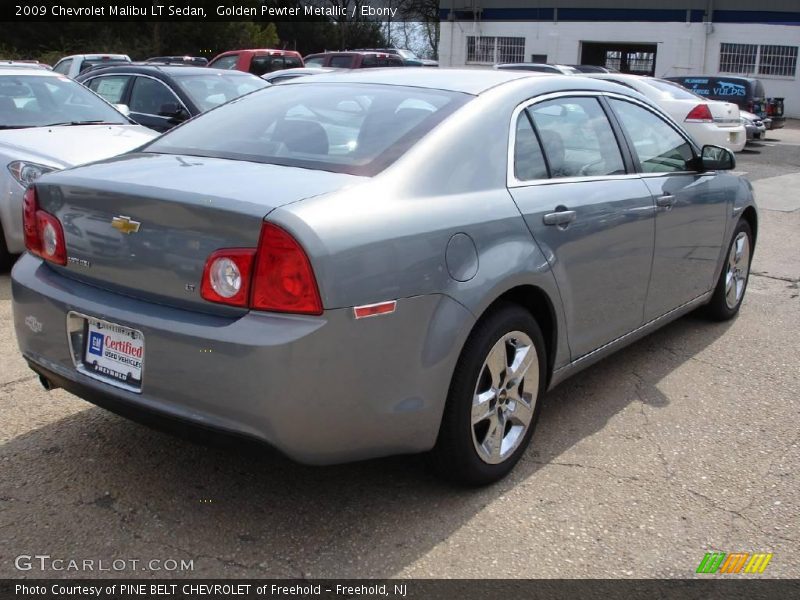 Golden Pewter Metallic / Ebony 2009 Chevrolet Malibu LT Sedan