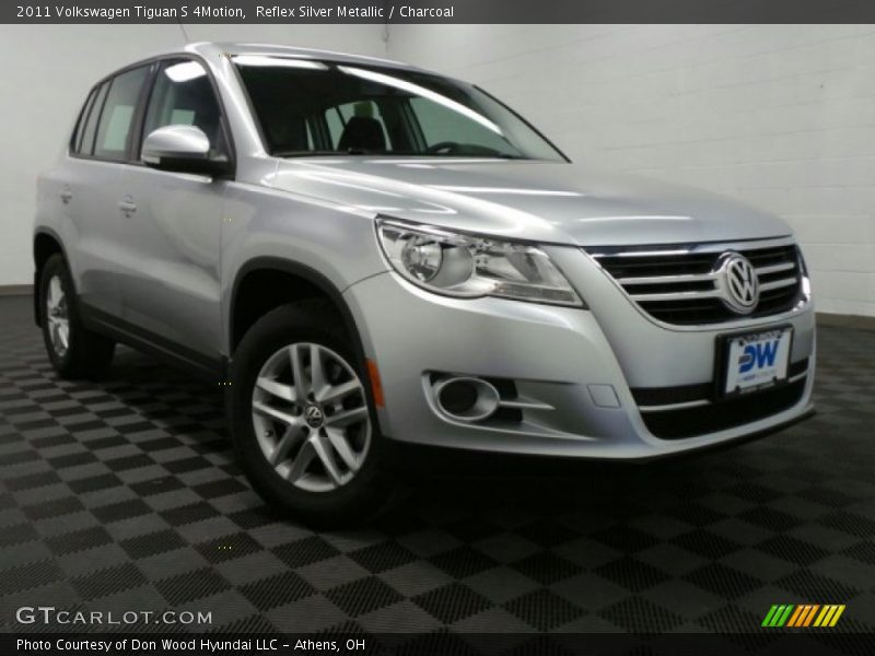 Reflex Silver Metallic / Charcoal 2011 Volkswagen Tiguan S 4Motion