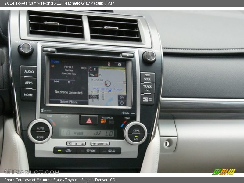Magnetic Gray Metallic / Ash 2014 Toyota Camry Hybrid XLE