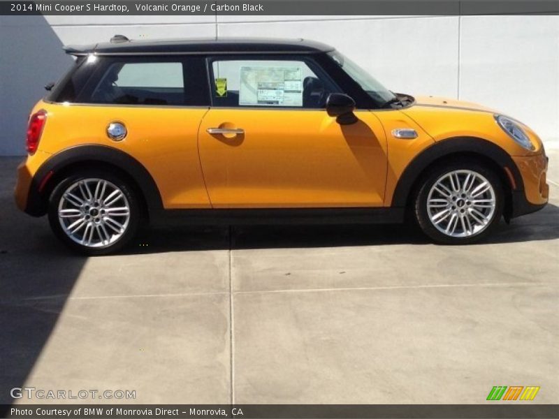  2014 Cooper S Hardtop Volcanic Orange