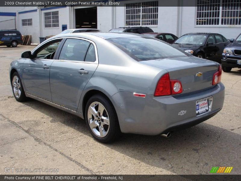 Golden Pewter Metallic / Ebony 2009 Chevrolet Malibu LT Sedan