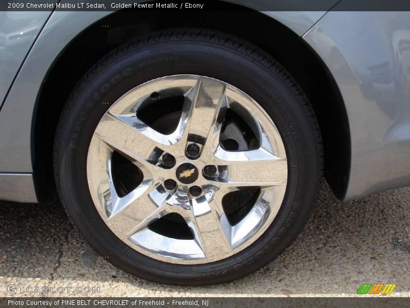Golden Pewter Metallic / Ebony 2009 Chevrolet Malibu LT Sedan