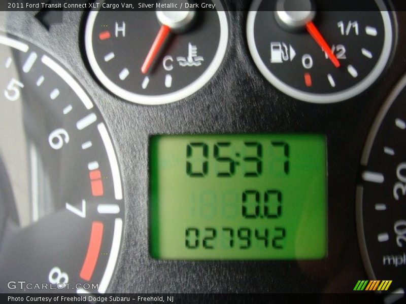Silver Metallic / Dark Grey 2011 Ford Transit Connect XLT Cargo Van