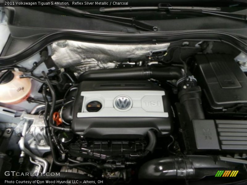 Reflex Silver Metallic / Charcoal 2011 Volkswagen Tiguan S 4Motion