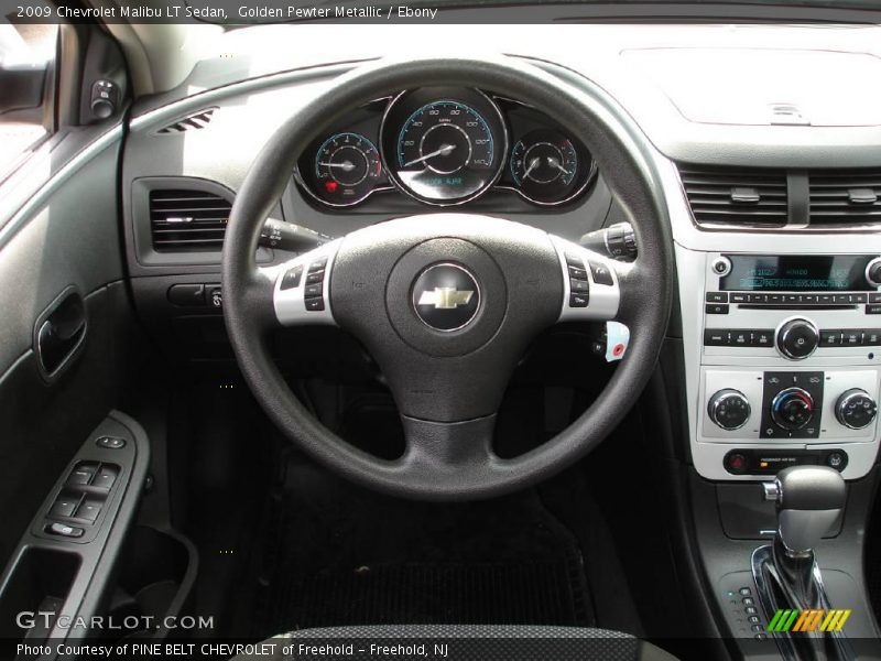 Golden Pewter Metallic / Ebony 2009 Chevrolet Malibu LT Sedan