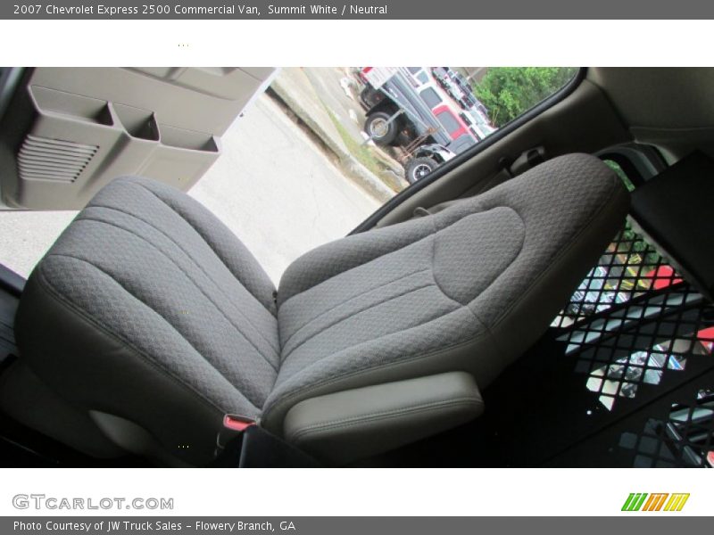 Summit White / Neutral 2007 Chevrolet Express 2500 Commercial Van