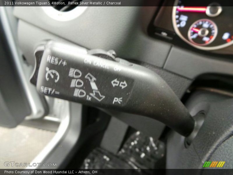 Reflex Silver Metallic / Charcoal 2011 Volkswagen Tiguan S 4Motion