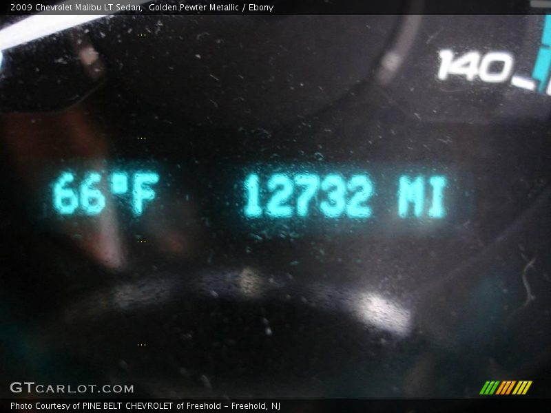 Golden Pewter Metallic / Ebony 2009 Chevrolet Malibu LT Sedan