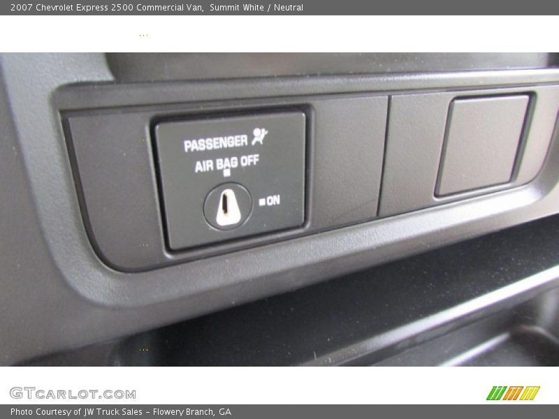 Summit White / Neutral 2007 Chevrolet Express 2500 Commercial Van