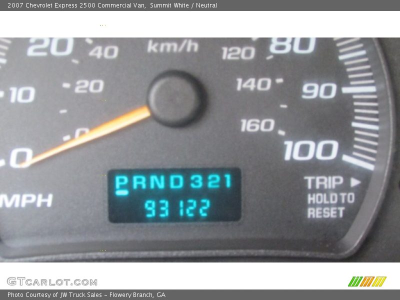 Summit White / Neutral 2007 Chevrolet Express 2500 Commercial Van