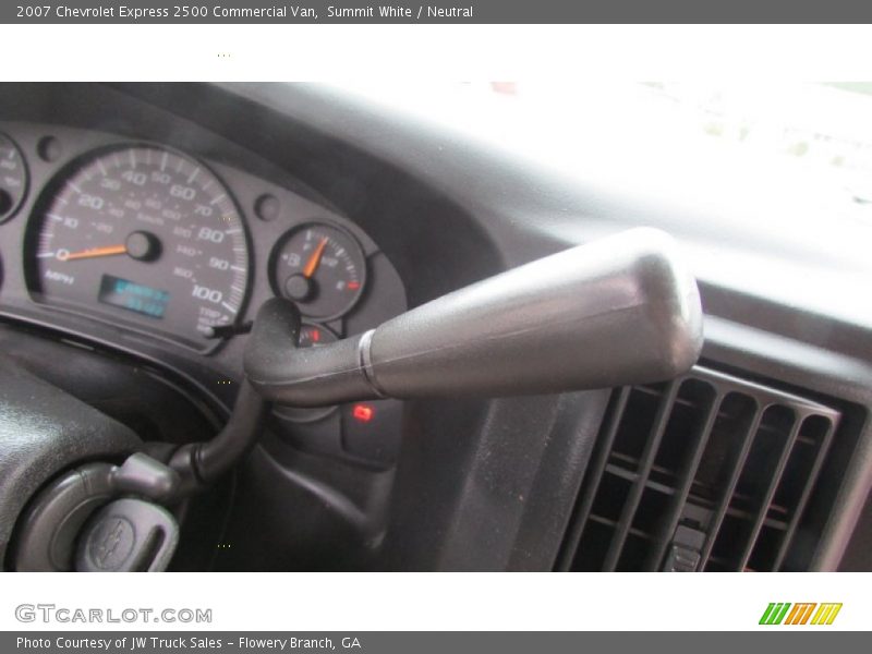 Summit White / Neutral 2007 Chevrolet Express 2500 Commercial Van