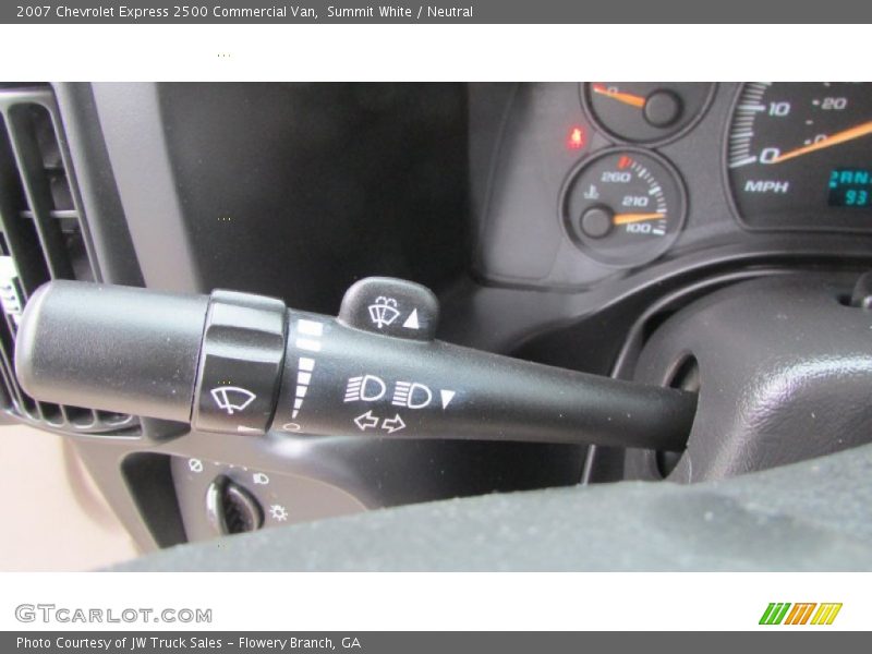 Summit White / Neutral 2007 Chevrolet Express 2500 Commercial Van