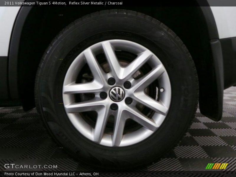 Reflex Silver Metallic / Charcoal 2011 Volkswagen Tiguan S 4Motion