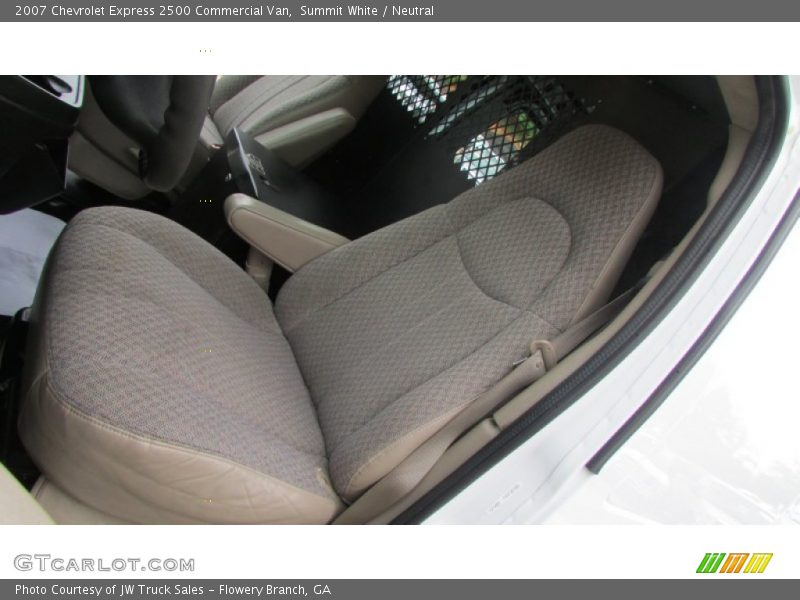 Summit White / Neutral 2007 Chevrolet Express 2500 Commercial Van