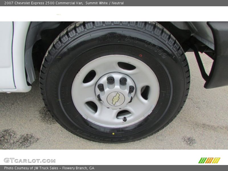Summit White / Neutral 2007 Chevrolet Express 2500 Commercial Van