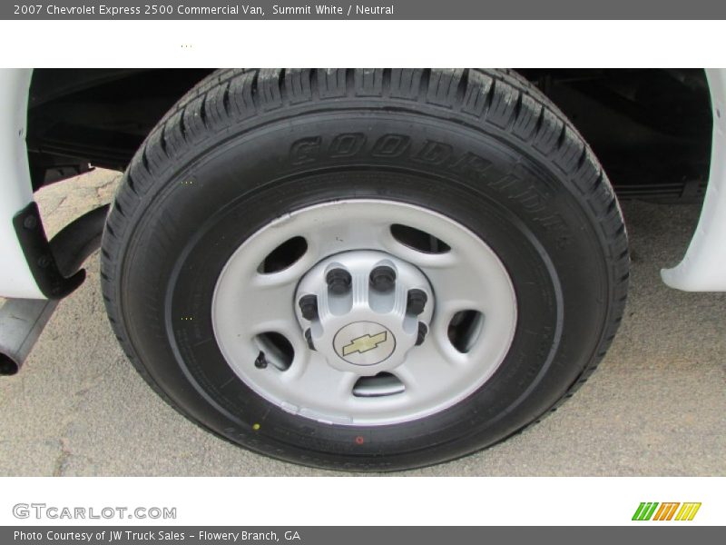 Summit White / Neutral 2007 Chevrolet Express 2500 Commercial Van