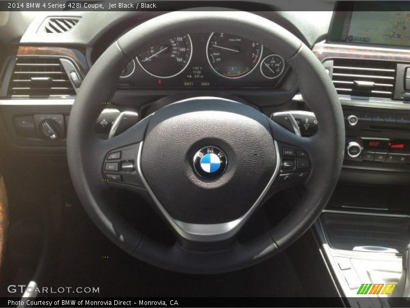 Jet Black / Black 2014 BMW 4 Series 428i Coupe