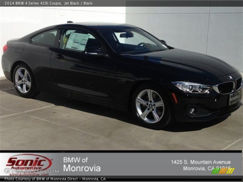 Jet Black / Black 2014 BMW 4 Series 428i Coupe
