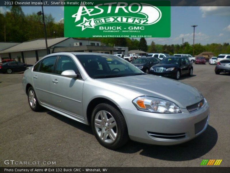 Silver Ice Metallic / Ebony 2013 Chevrolet Impala LT