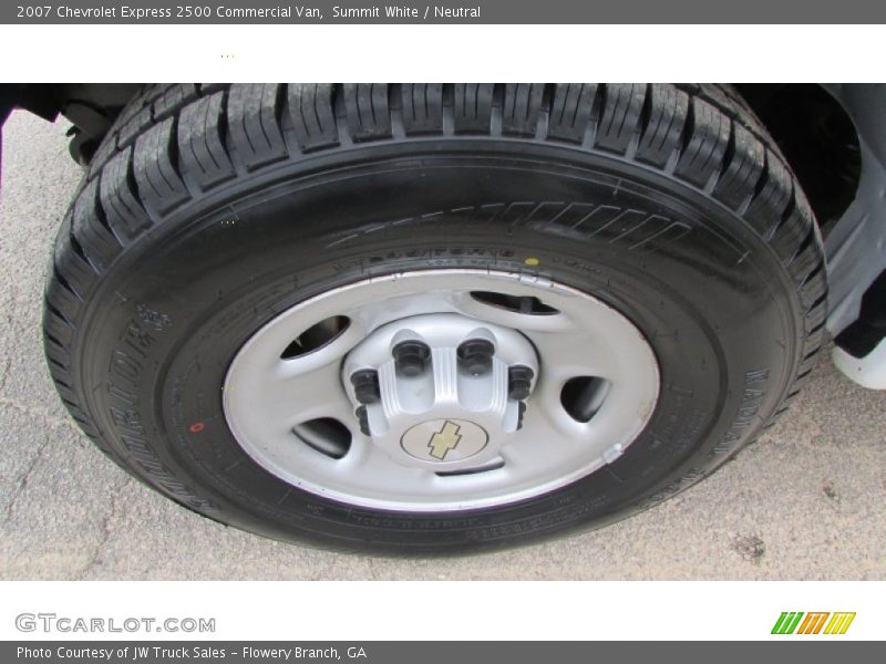 Summit White / Neutral 2007 Chevrolet Express 2500 Commercial Van