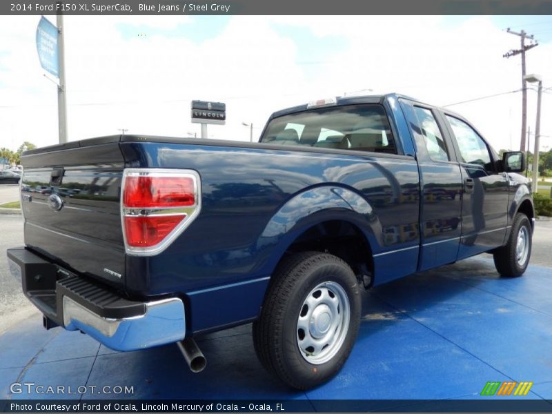 Blue Jeans / Steel Grey 2014 Ford F150 XL SuperCab
