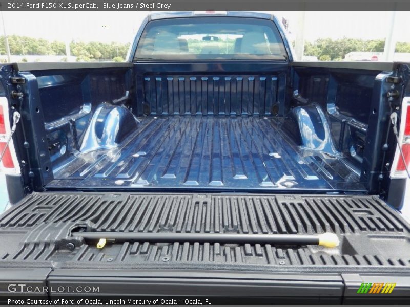 Blue Jeans / Steel Grey 2014 Ford F150 XL SuperCab