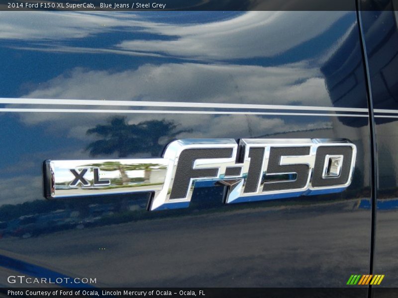 Blue Jeans / Steel Grey 2014 Ford F150 XL SuperCab