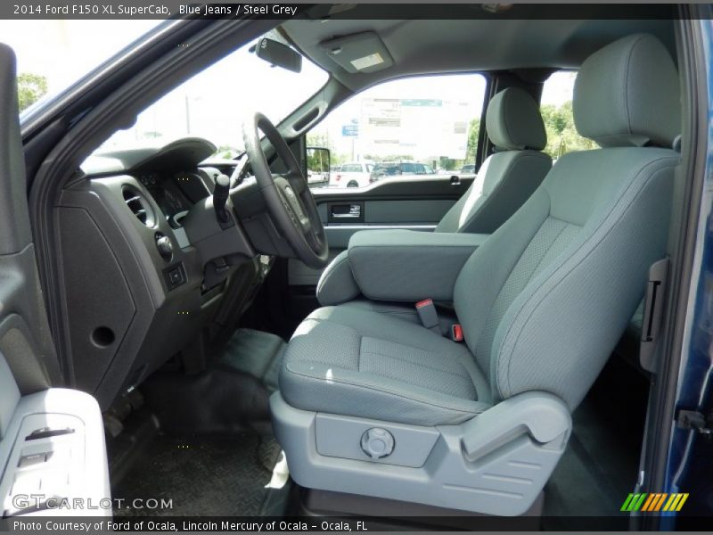 Blue Jeans / Steel Grey 2014 Ford F150 XL SuperCab