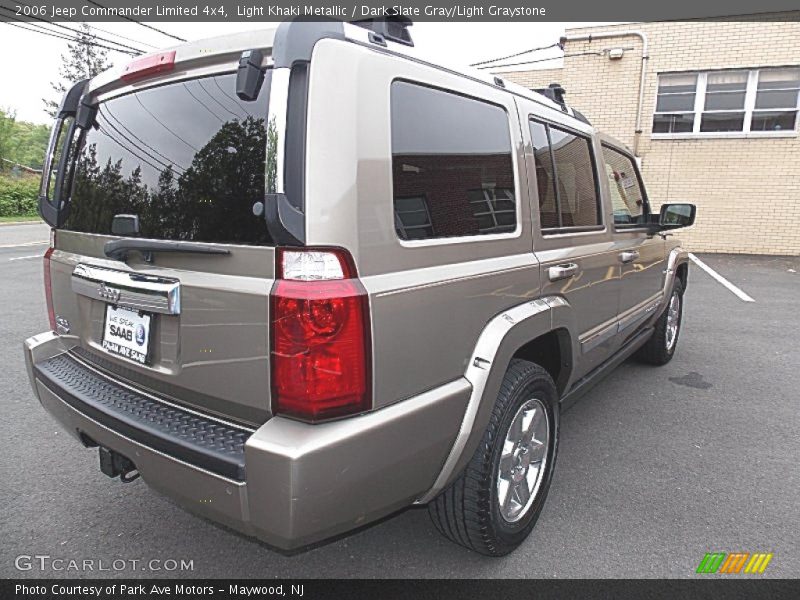 Light Khaki Metallic / Dark Slate Gray/Light Graystone 2006 Jeep Commander Limited 4x4