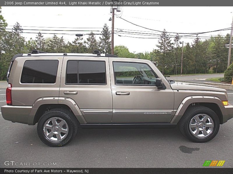 Light Khaki Metallic / Dark Slate Gray/Light Graystone 2006 Jeep Commander Limited 4x4