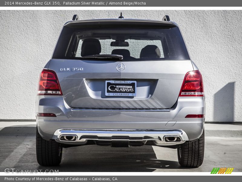 Palladium Silver Metallic / Almond Beige/Mocha 2014 Mercedes-Benz GLK 350