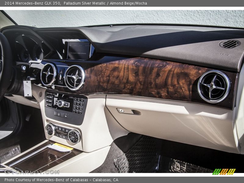 Palladium Silver Metallic / Almond Beige/Mocha 2014 Mercedes-Benz GLK 350