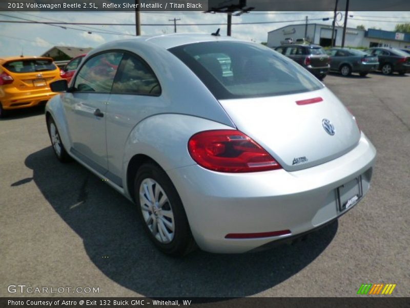 Reflex Silver Metallic / Titan Black 2012 Volkswagen Beetle 2.5L