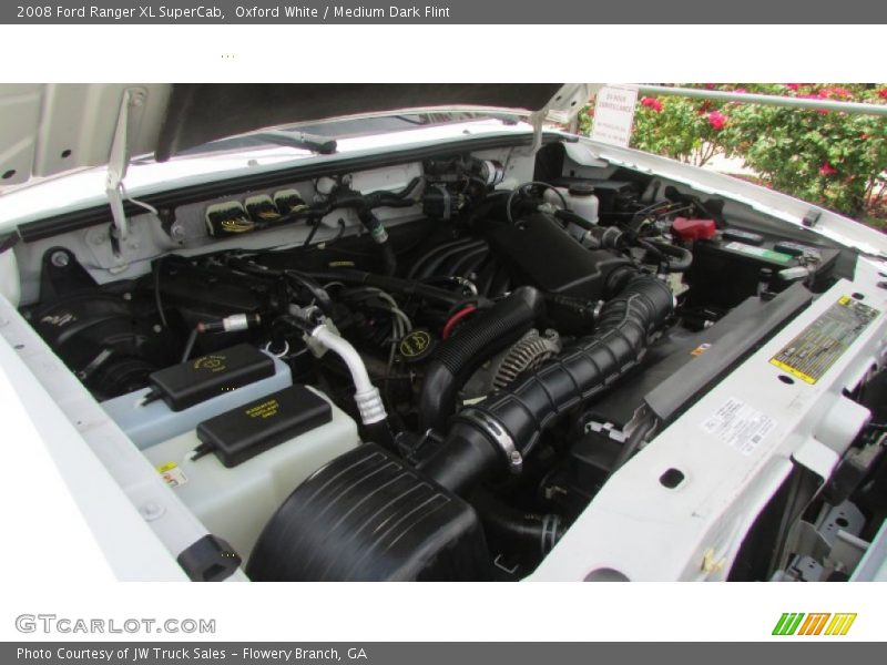 Oxford White / Medium Dark Flint 2008 Ford Ranger XL SuperCab