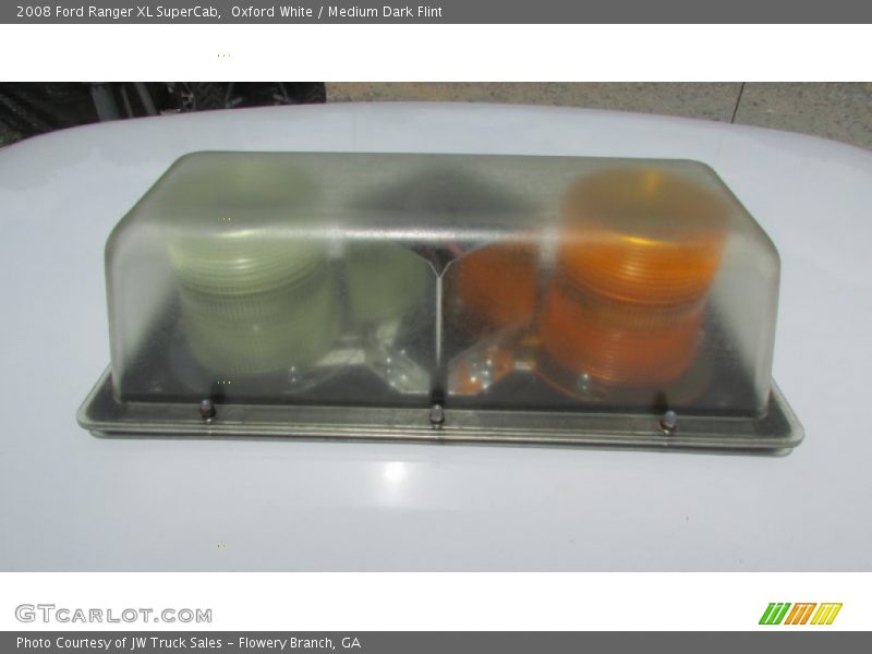 Oxford White / Medium Dark Flint 2008 Ford Ranger XL SuperCab