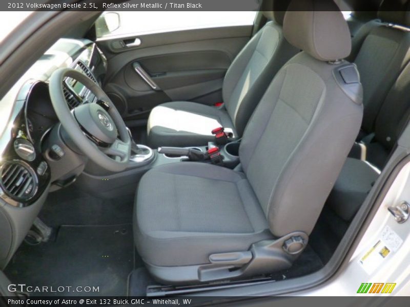Reflex Silver Metallic / Titan Black 2012 Volkswagen Beetle 2.5L