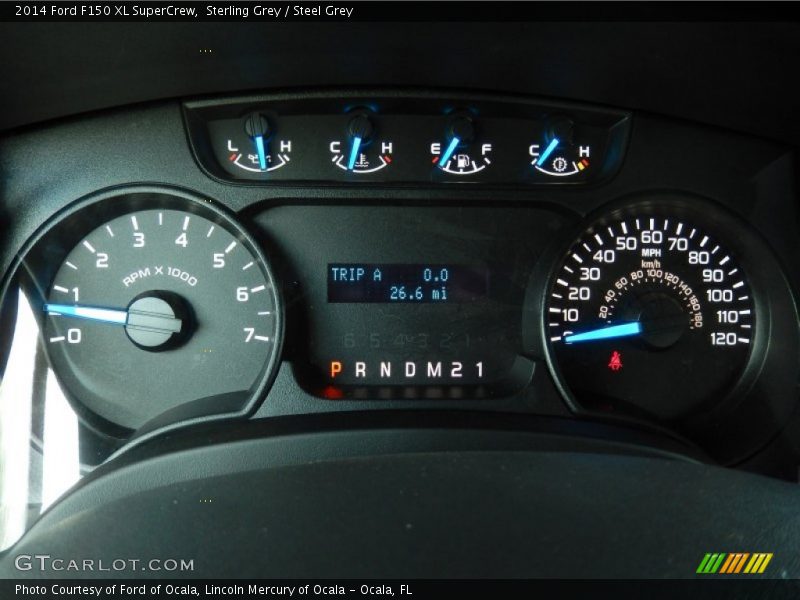  2014 F150 XL SuperCrew XL SuperCrew Gauges