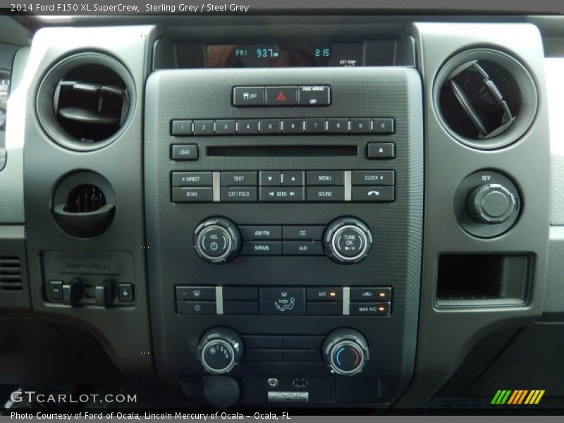 Sterling Grey / Steel Grey 2014 Ford F150 XL SuperCrew